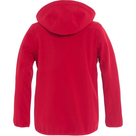 Clique Childrens/Kids Basic Soft Shell Jacket / Red - Picture 2 of 6